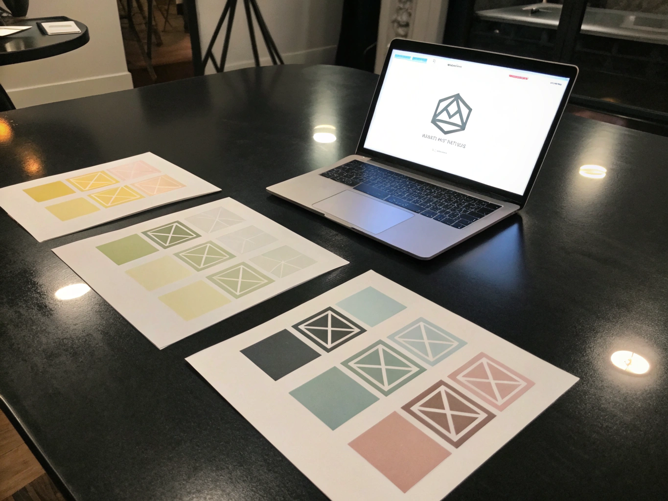 Sam Branding & Marketing - Complete Brand Board showcasing logo, colors, typography, and brand elements